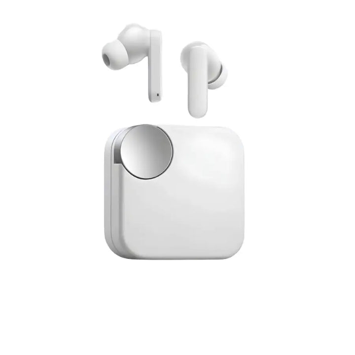 Msnr Buds 2 Elite - 100Hr Battery Bluetooth headphones Earphone 2Mic ENC Game Mode-14 Bluetooth Gaming Headset (White, In the Ear)